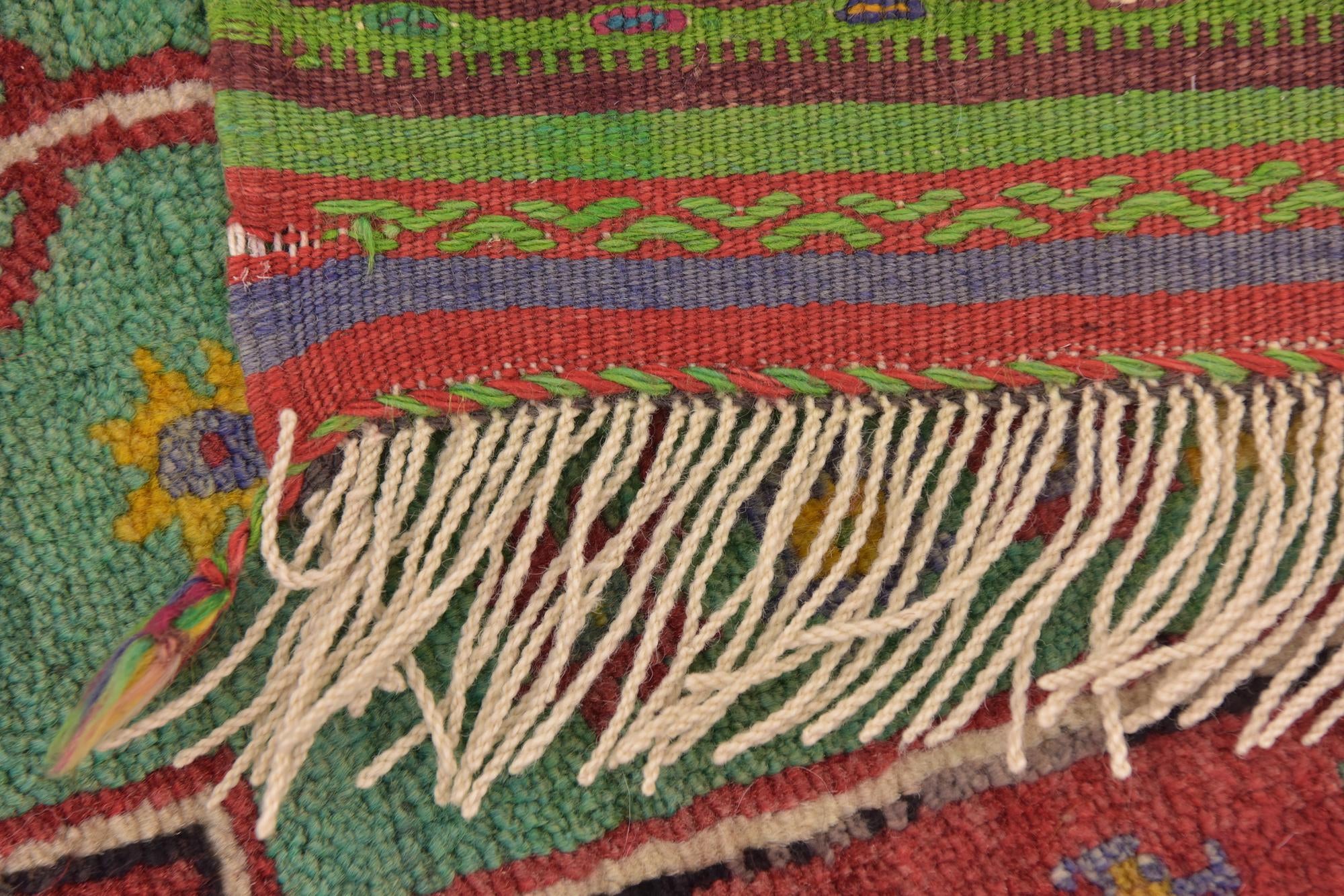 3' 3 x 4' 8 Hand Knotted Anatolian Wool Rug