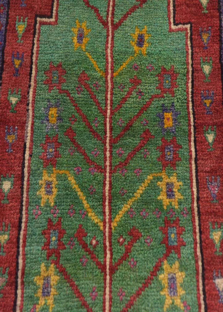 3' 3 x 4' 8 Hand Knotted Anatolian Wool Rug