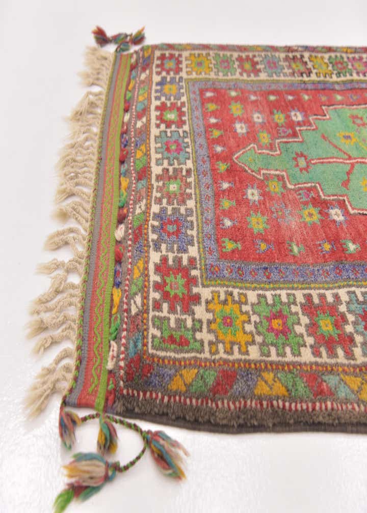 3' 3 x 4' 8 Hand Knotted Anatolian Wool Rug