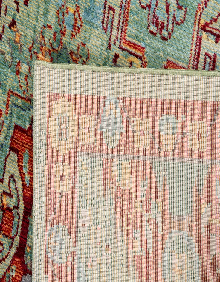 Detail image of 7' x 10' Aqua Rug