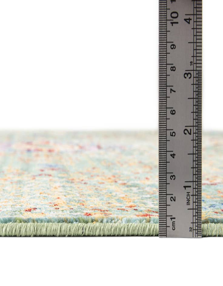 Detail image of 4' x 6' Aqua Rug