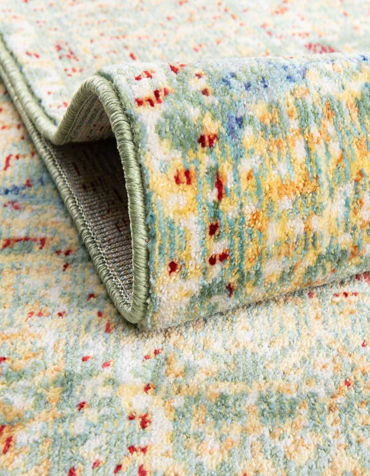 Detail image of 4' x 6' Aqua Rug