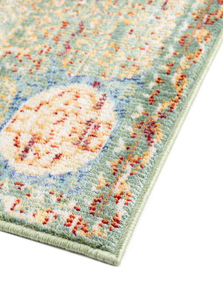 Detail image of 4' x 6' Aqua Rug