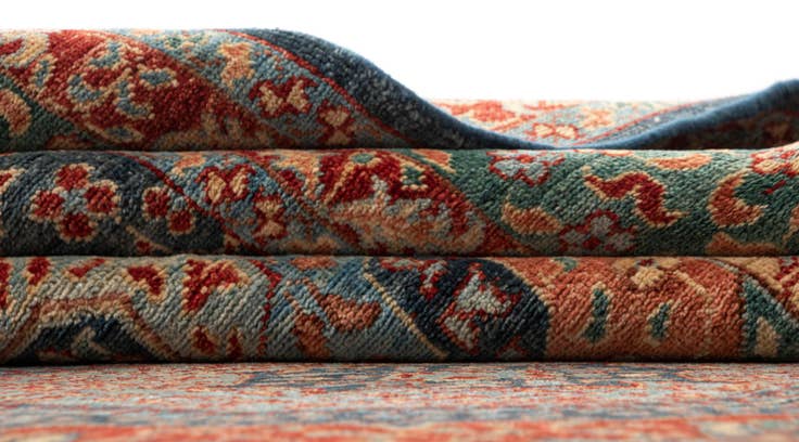 Detail image of 9' 1 x 11' 9 Ariana Wool Rug