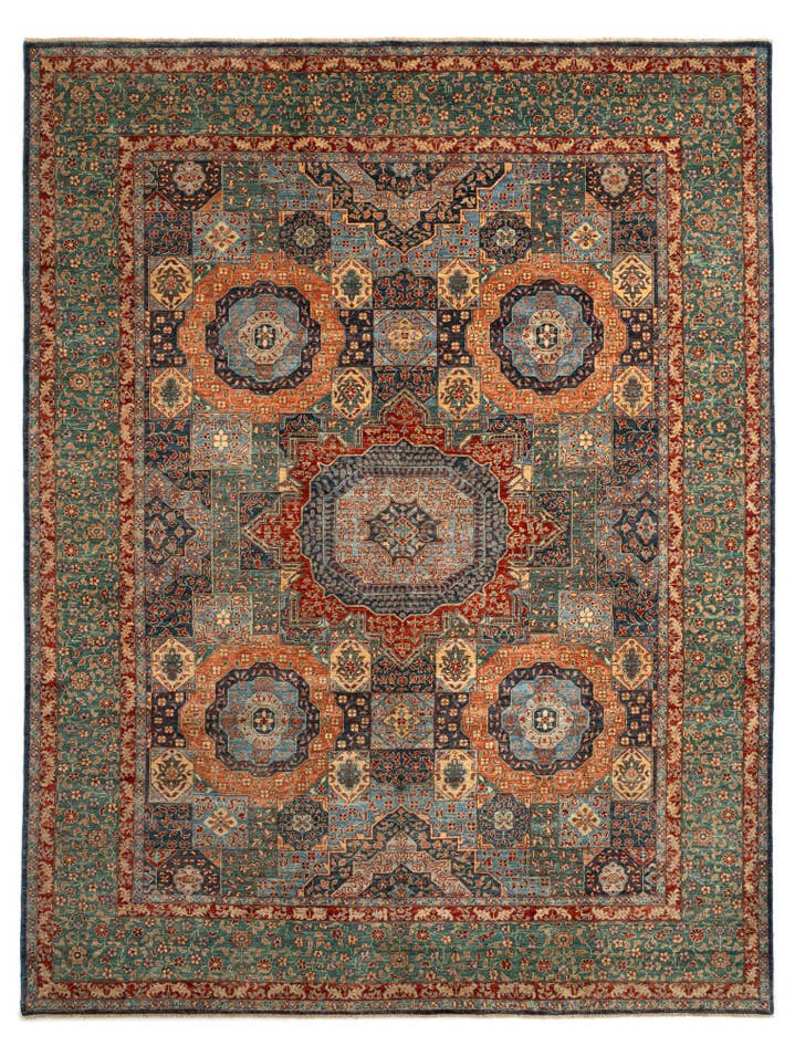 Detail image of 9' 1 x 11' 9 Ariana Wool Rug