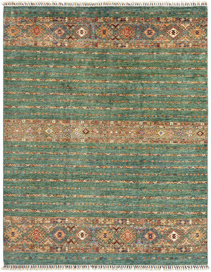 Detail image of 5' 9 x 7' 10 Ariana Ziegler Wool Rug