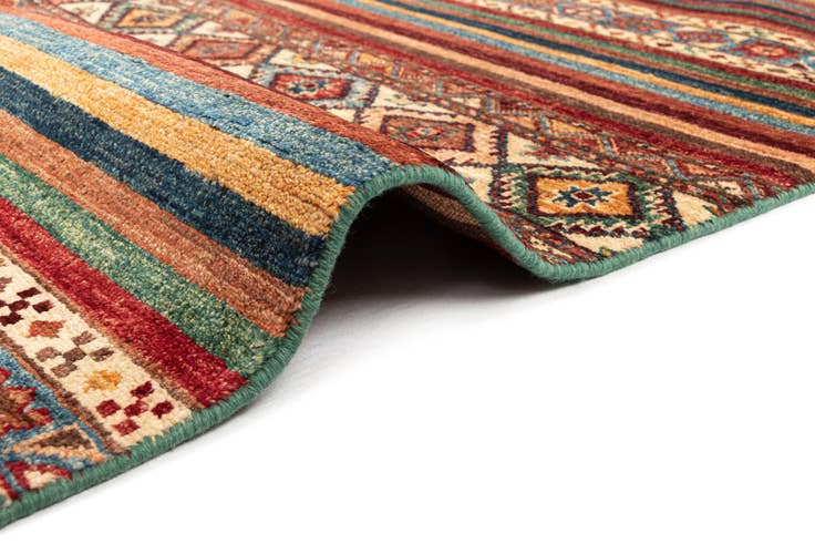Detail image of 5' 8 x 8' Ariana Ziegler Wool Rug