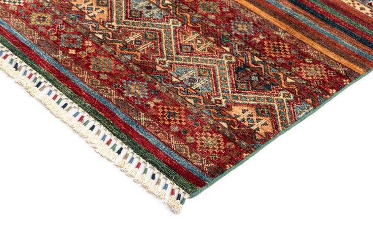Detail image of 5' 8 x 8' Ariana Ziegler Wool Rug