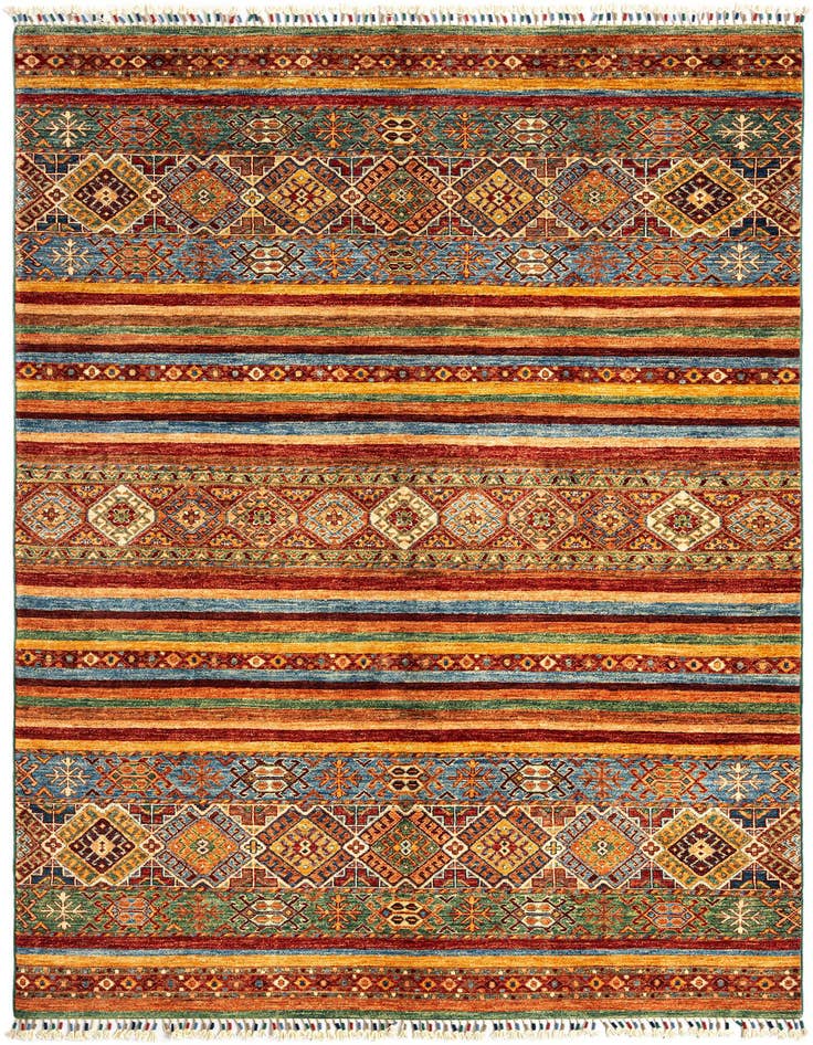 Detail image of 5' 9 x 7' 10 Ariana Ziegler Wool Rug