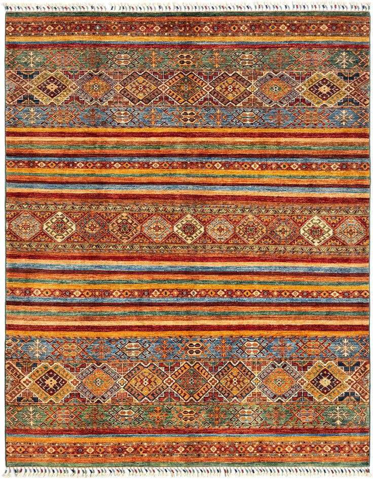 Detail image of 5' 9 x 7' 10 Ariana Ziegler Wool Rug