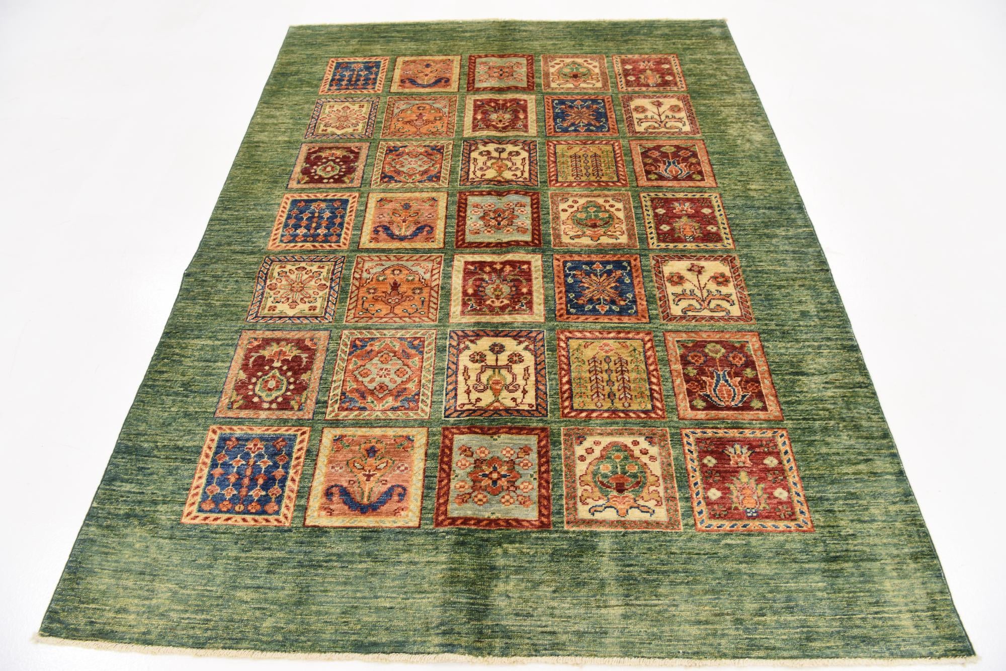 5' x 6' 8 Hand Knotted Ariana Ziegler Oriental Rug