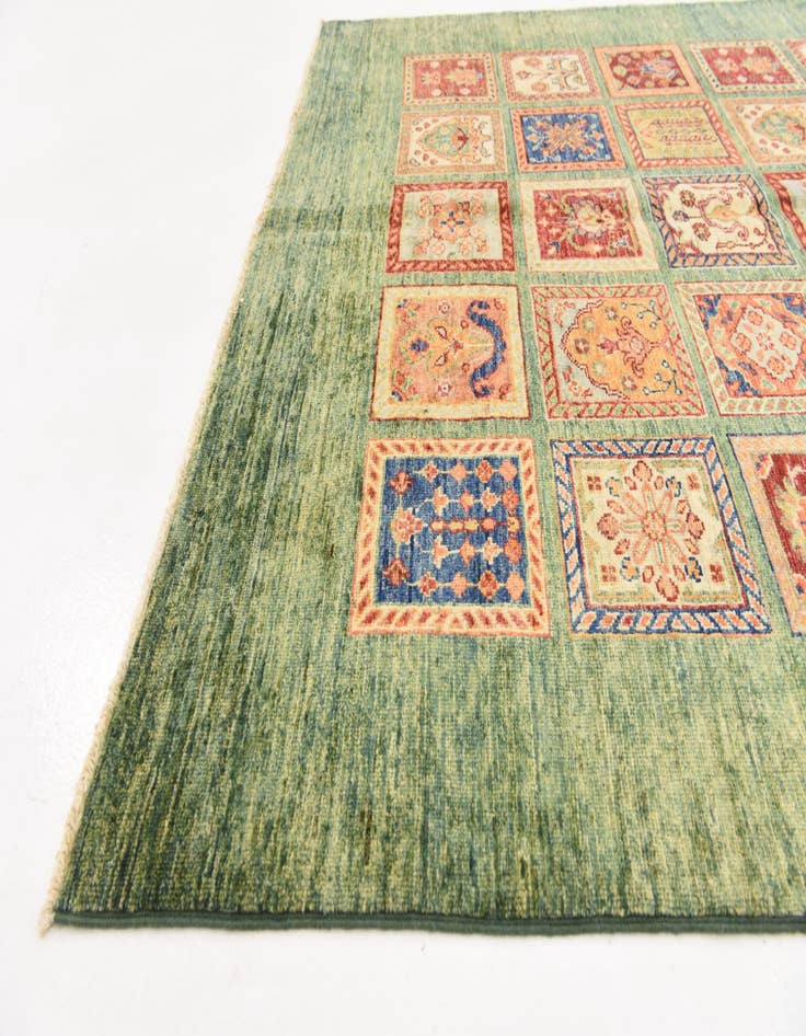 Detail image of 5' x 6' 8 Hand Knotted Ariana Ziegler Oriental Rug