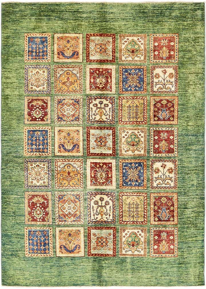 5' x 6' 8 Hand Knotted Ariana Ziegler Oriental Rug