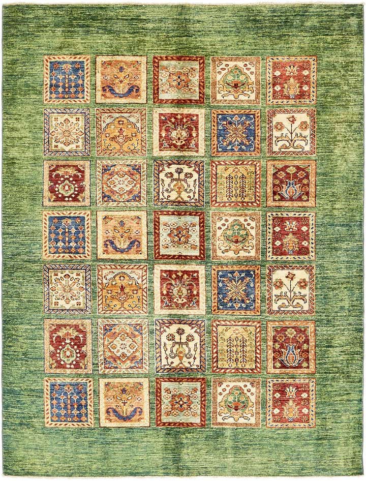 5' x 6' 8 Hand Knotted Ariana Ziegler Oriental Rug