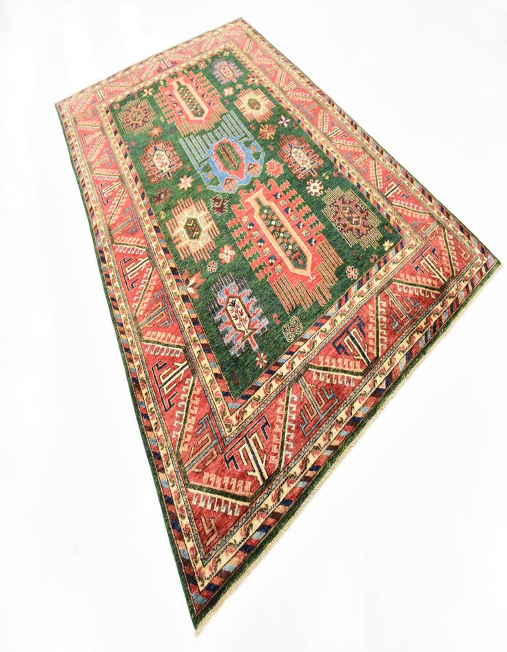 Detail image of 6' 7 x 9' 9 Hand Knotted Ariana Ziegler Rug