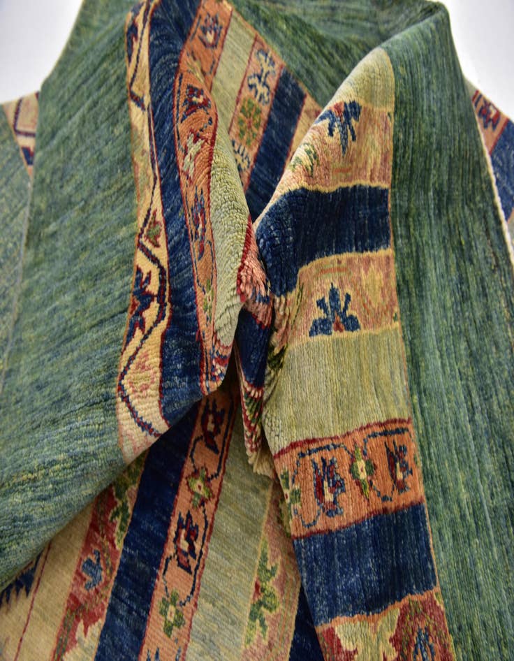 Detail image of 5' 8 x 7' 9  Hand Knotted Ariana Ziegler Rug