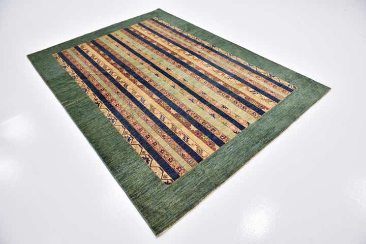 5' 8 x 7' 9 Hand Knotted Ariana Ziegler Rug