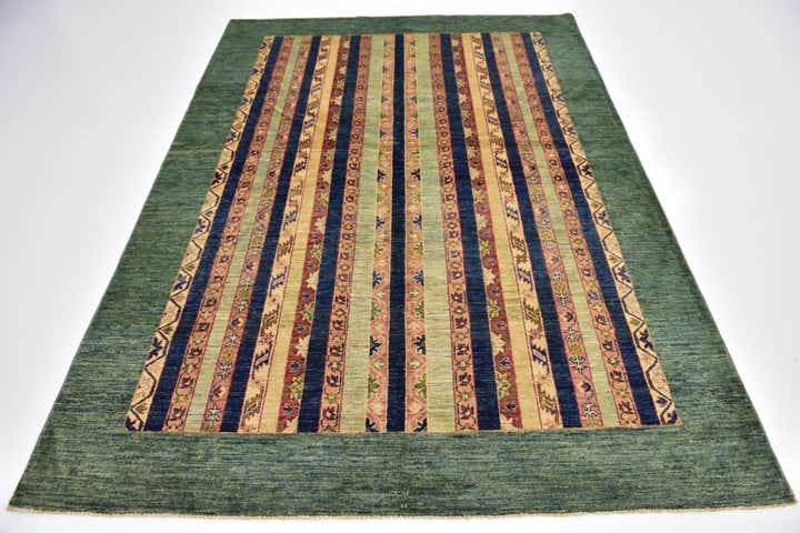 5' 8 x 7' 9 Hand Knotted Ariana Ziegler Rug