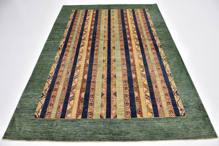 Detail image of 5' 8 x 7' 9 Hand Knotted Ariana Ziegler Rug