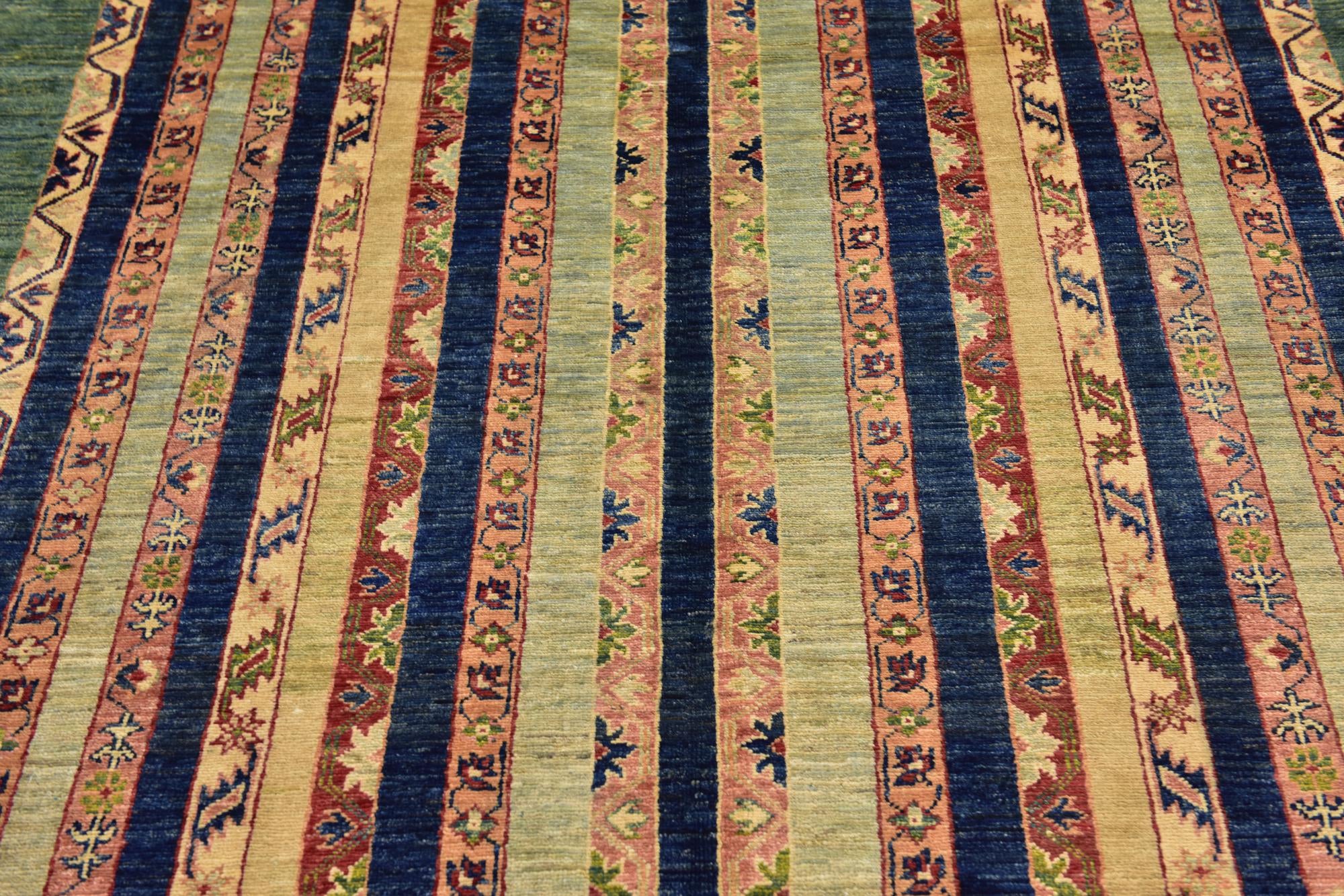 5' 8 x 7' 9 Hand Knotted Ariana Ziegler Rug