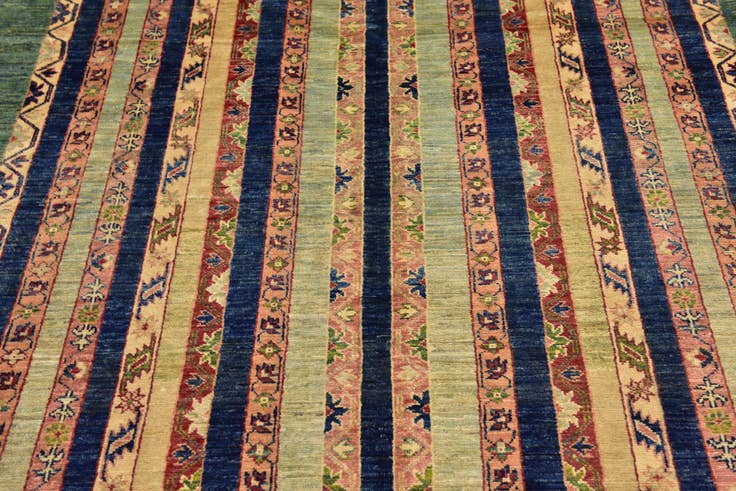 Detail image of 5' 8 x 7' 9 Hand Knotted Ariana Ziegler Rug