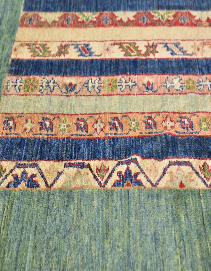 Detail image of 5' 8 x 7' 9  Hand Knotted Ariana Ziegler Rug
