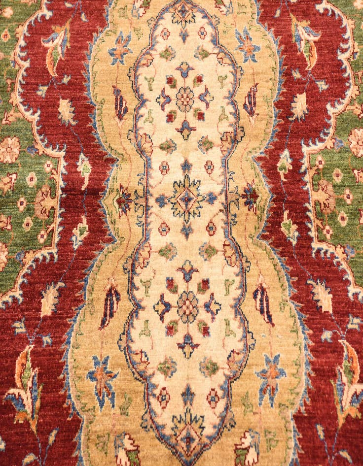 Detail image of 5' 10 x 8' 1 Hand Knotted Ariana Ziegler Rug