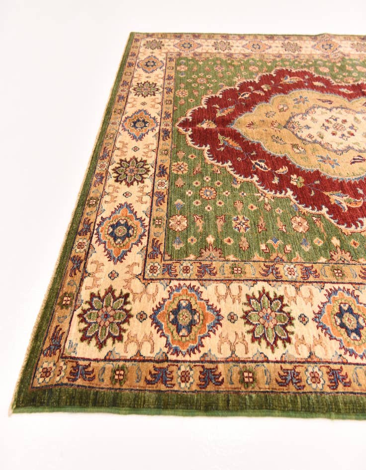 Detail image of 5' 10 x 8' 1  Hand Knotted Ariana Ziegler Rug