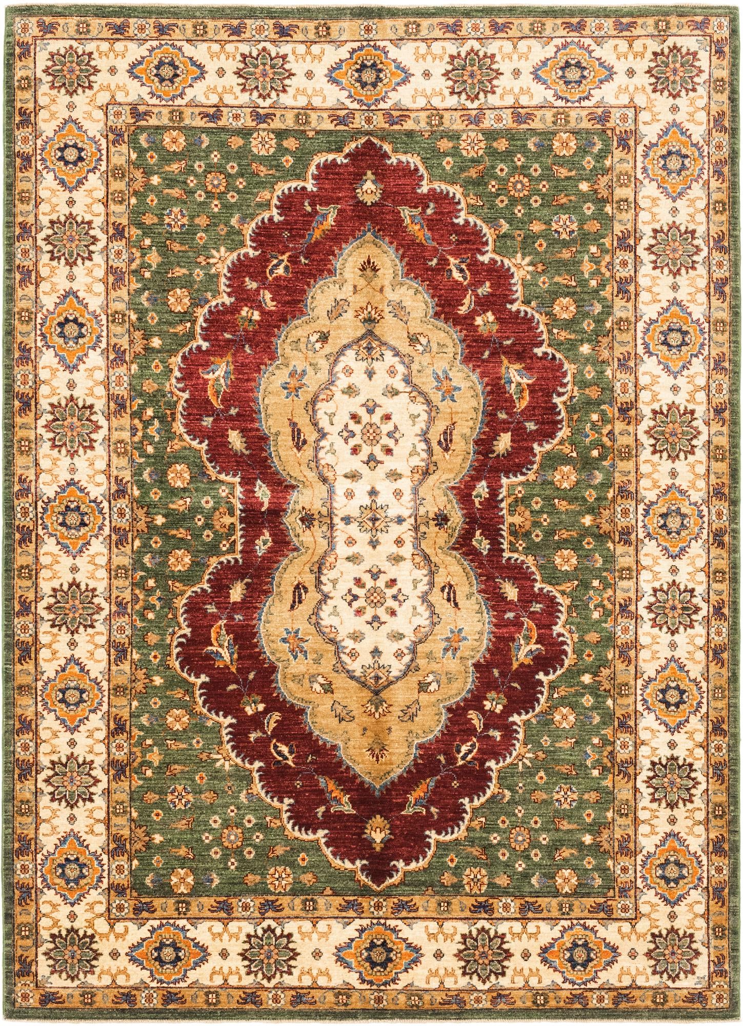 5' 10 x 8' 1 Hand Knotted Ariana Ziegler Rug