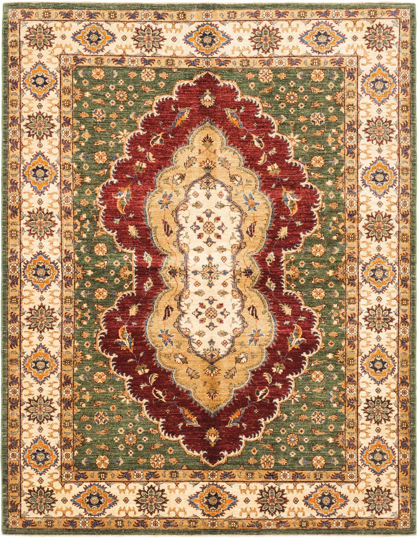 5' 10 x 8' 1 Hand Knotted Ariana Ziegler Rug