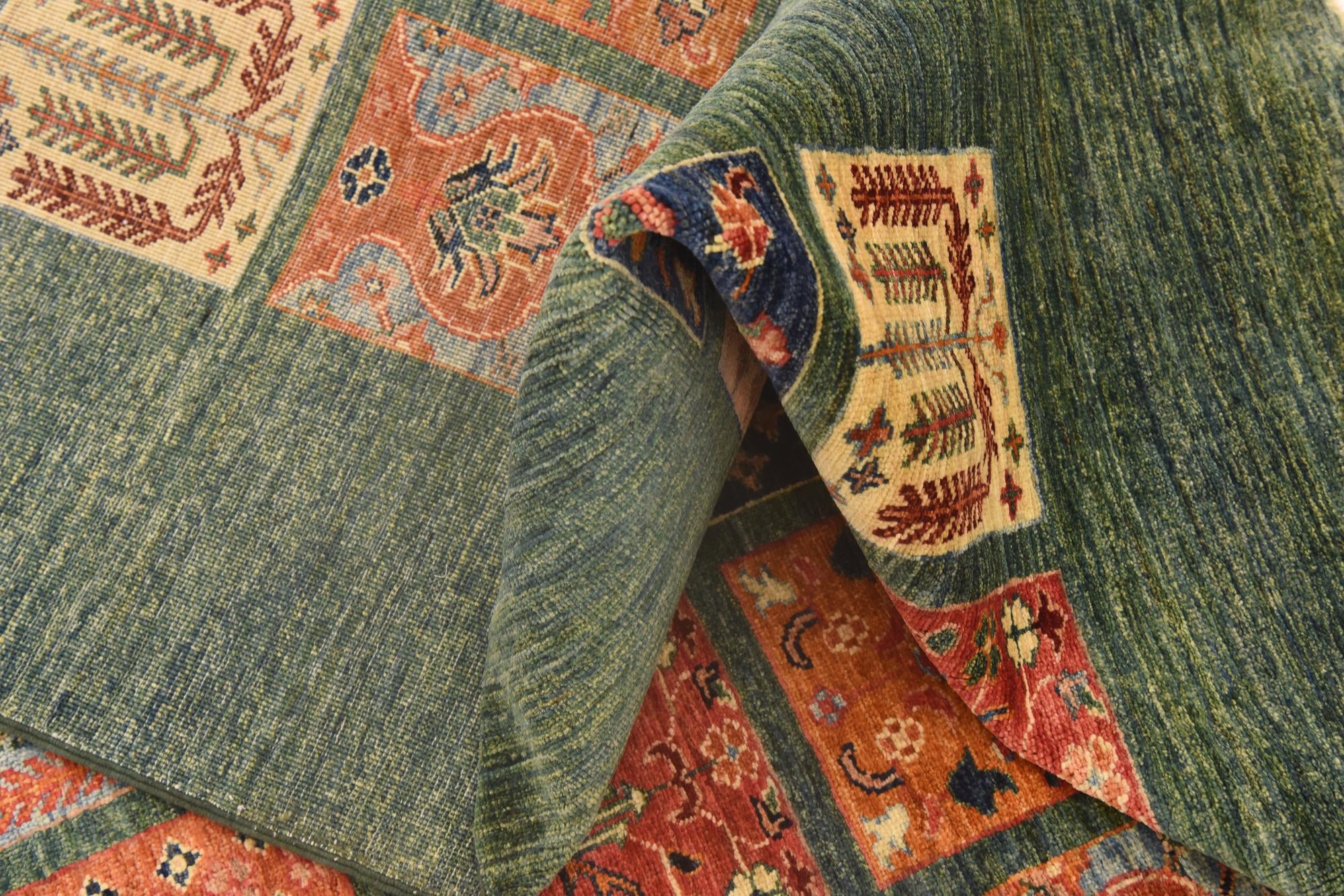 5' 9 x 8' 2 Hand Knotted Ariana Ziegler Rug