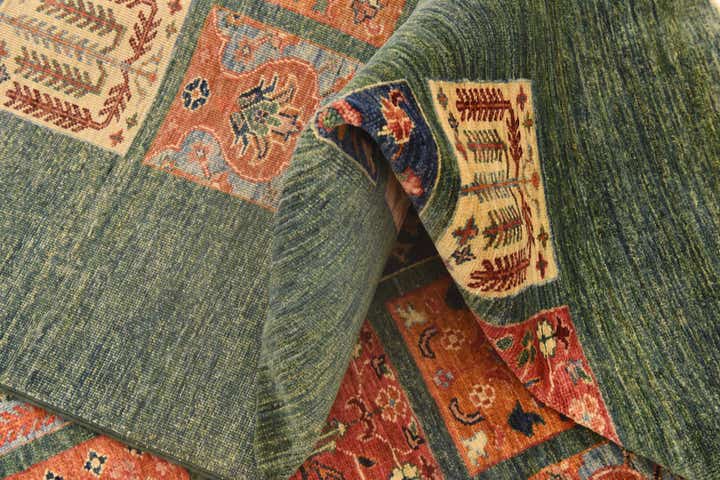 5' 9 x 8' 2 Hand Knotted Ariana Ziegler Rug