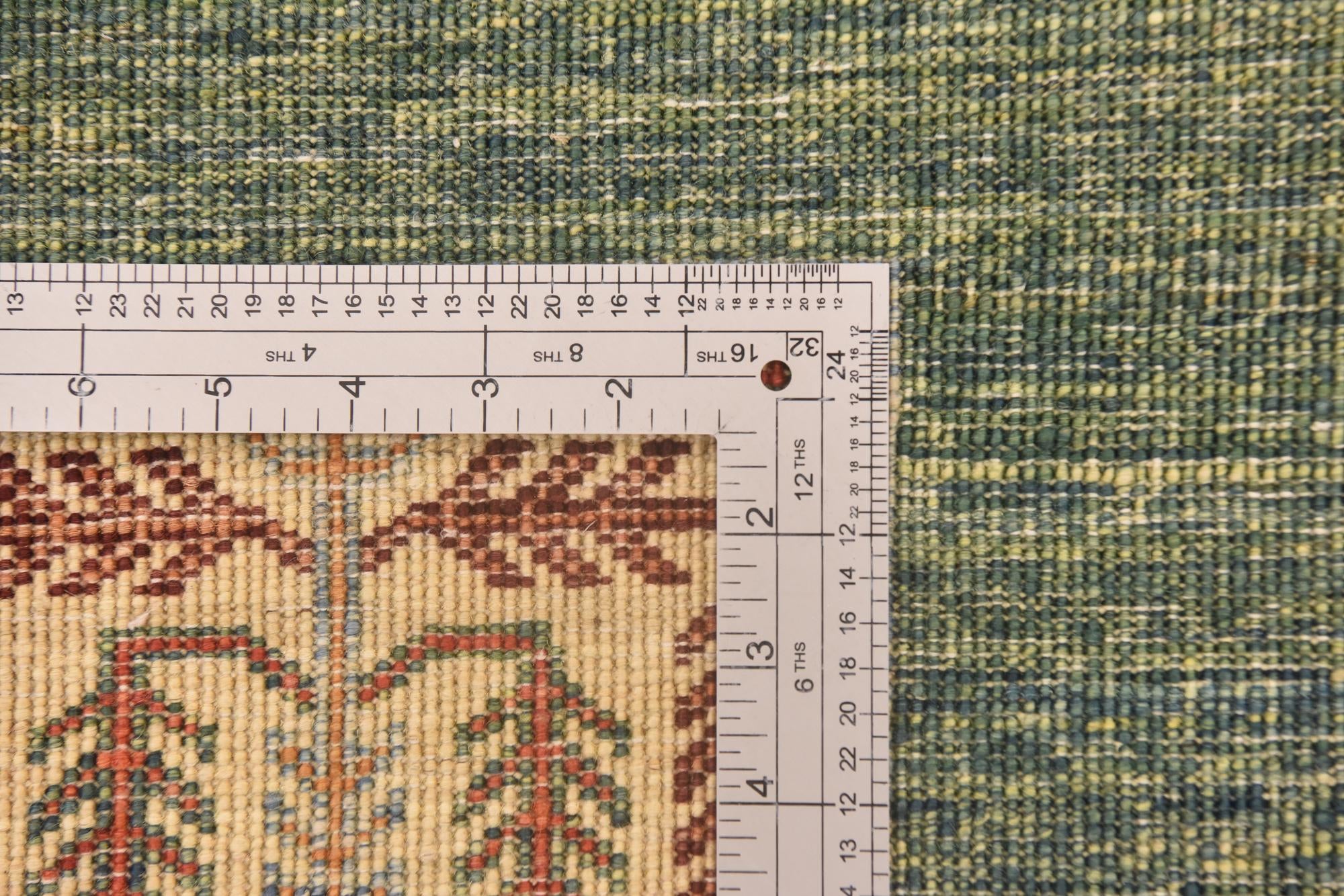 5' 9 x 8' 2 Hand Knotted Ariana Ziegler Rug