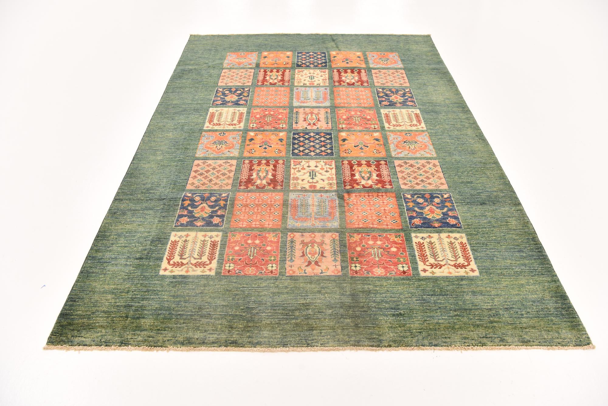 5' 9 x 8' 2 Hand Knotted Ariana Ziegler Rug