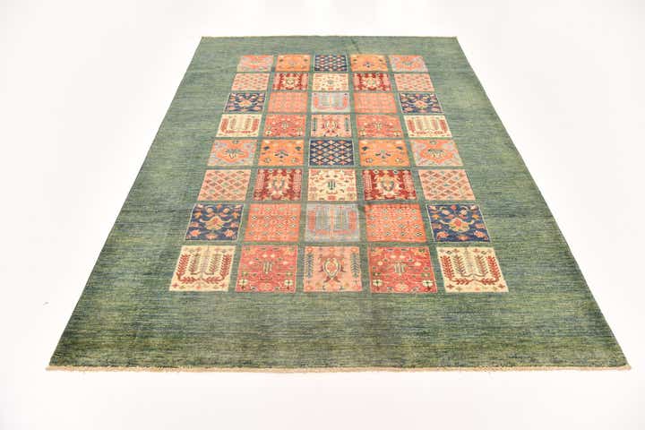 5' 9 x 8' 2 Hand Knotted Ariana Ziegler Rug