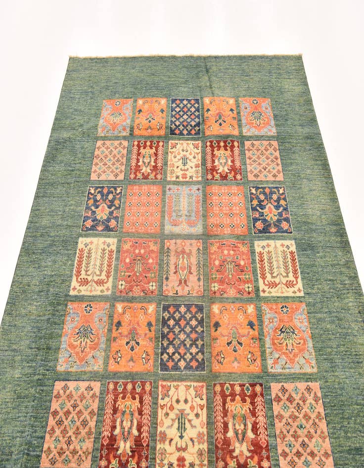 Detail image of 5' 9 x 8' 2 Hand Knotted Ariana Ziegler Rug