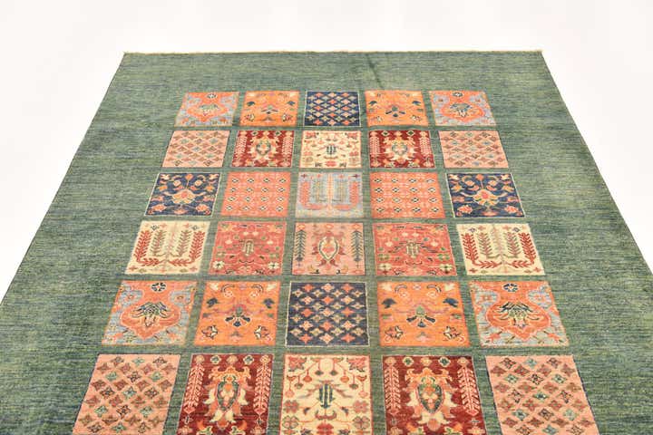 5' 9 x 8' 2 Hand Knotted Ariana Ziegler Rug
