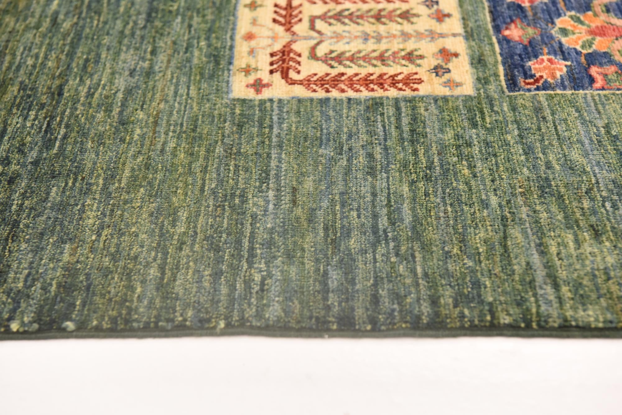 5' 9 x 8' 2 Hand Knotted Ariana Ziegler Rug