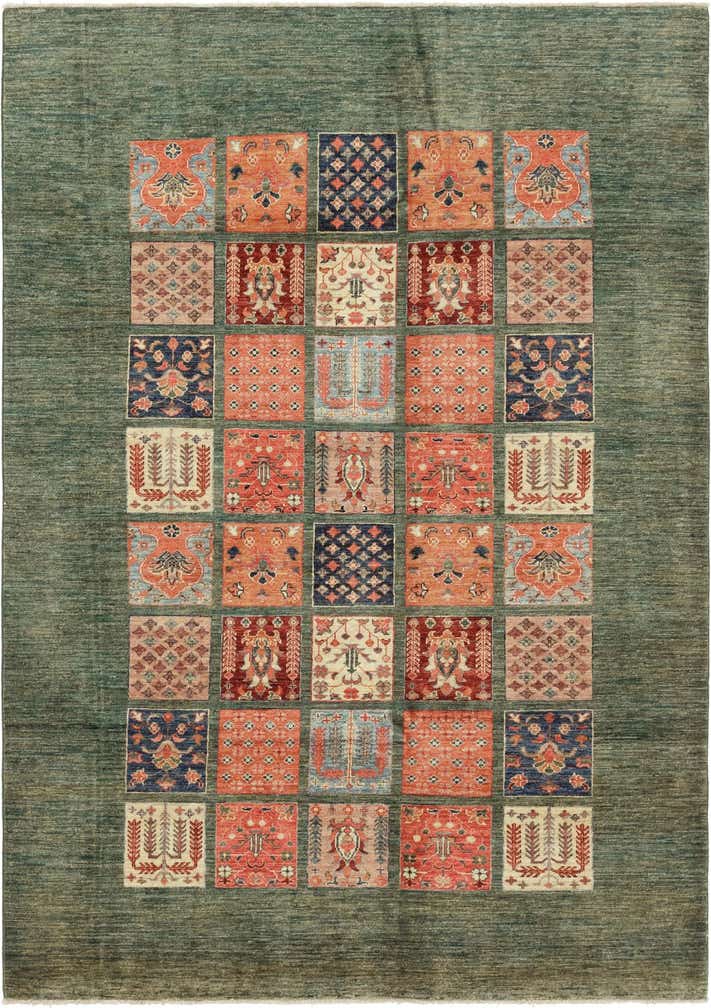 5' 9 x 8' 2 Hand Knotted Ariana Ziegler Rug