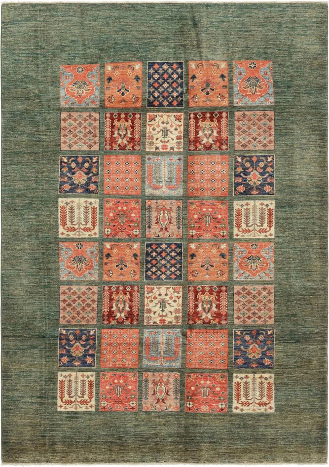 Detail image of 5' 9 x 8' 2 Hand Knotted Ariana Ziegler Rug