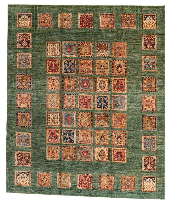 8' 1 x 9' 9 Hand Knotted Ariana Ziegler Rug