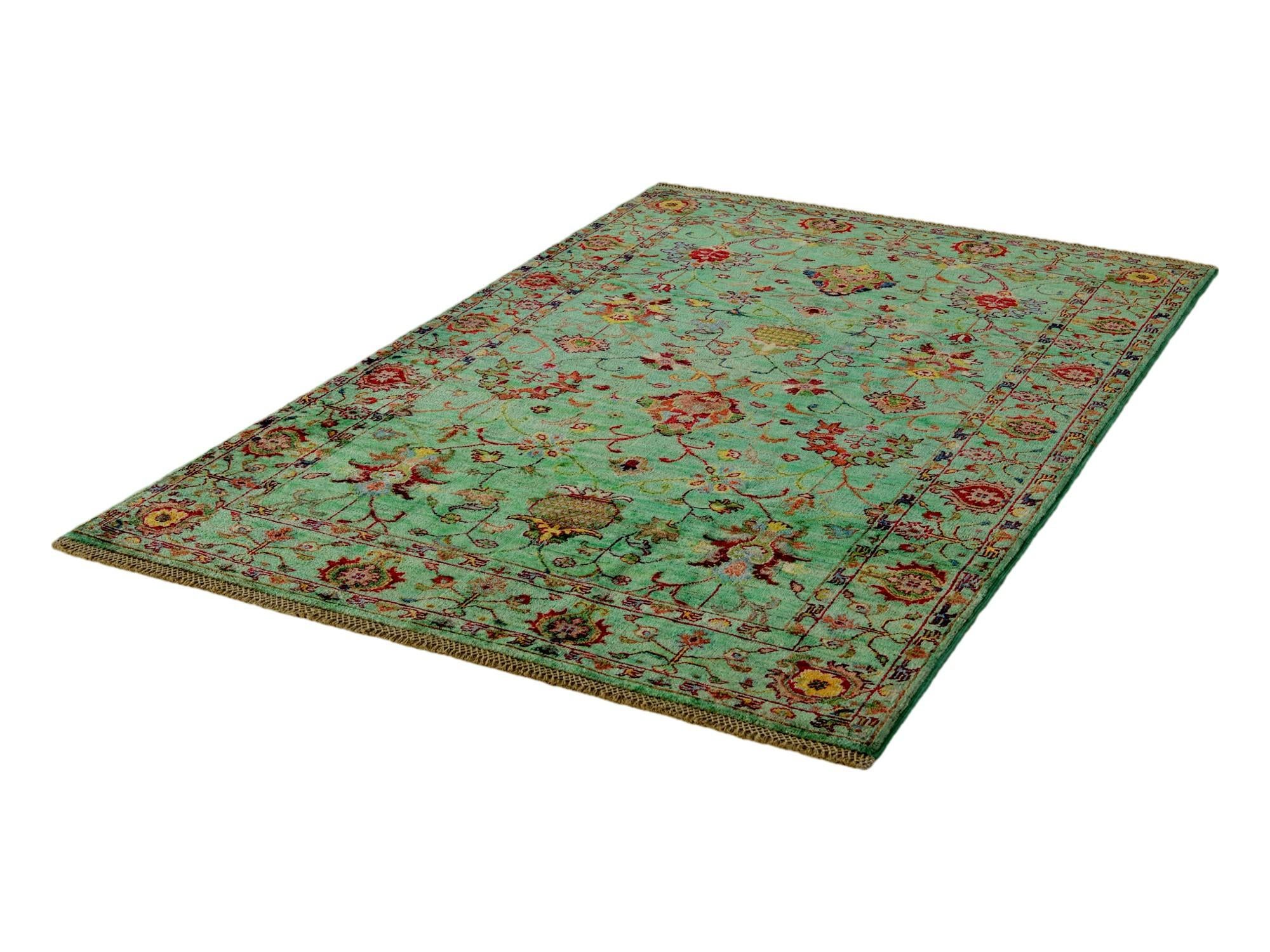 3' 11 x 6' Hand Knotted Ariana Ziegler Rug