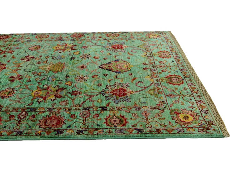 Detail image of 3' 11 x 6' Hand Knotted Ariana Ziegler Rug