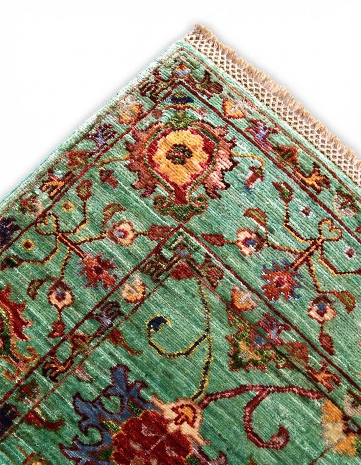 Detail image of 3' 11 x 6' Hand Knotted Ariana Ziegler Rug