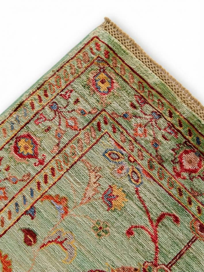 Detail image of 2' 11 x 4' 1 Hand Knotted Ariana Ziegler Rug