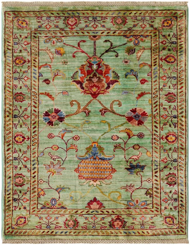 Detail image of 2' 11 x 4' 1 Hand Knotted Ariana Ziegler Rug