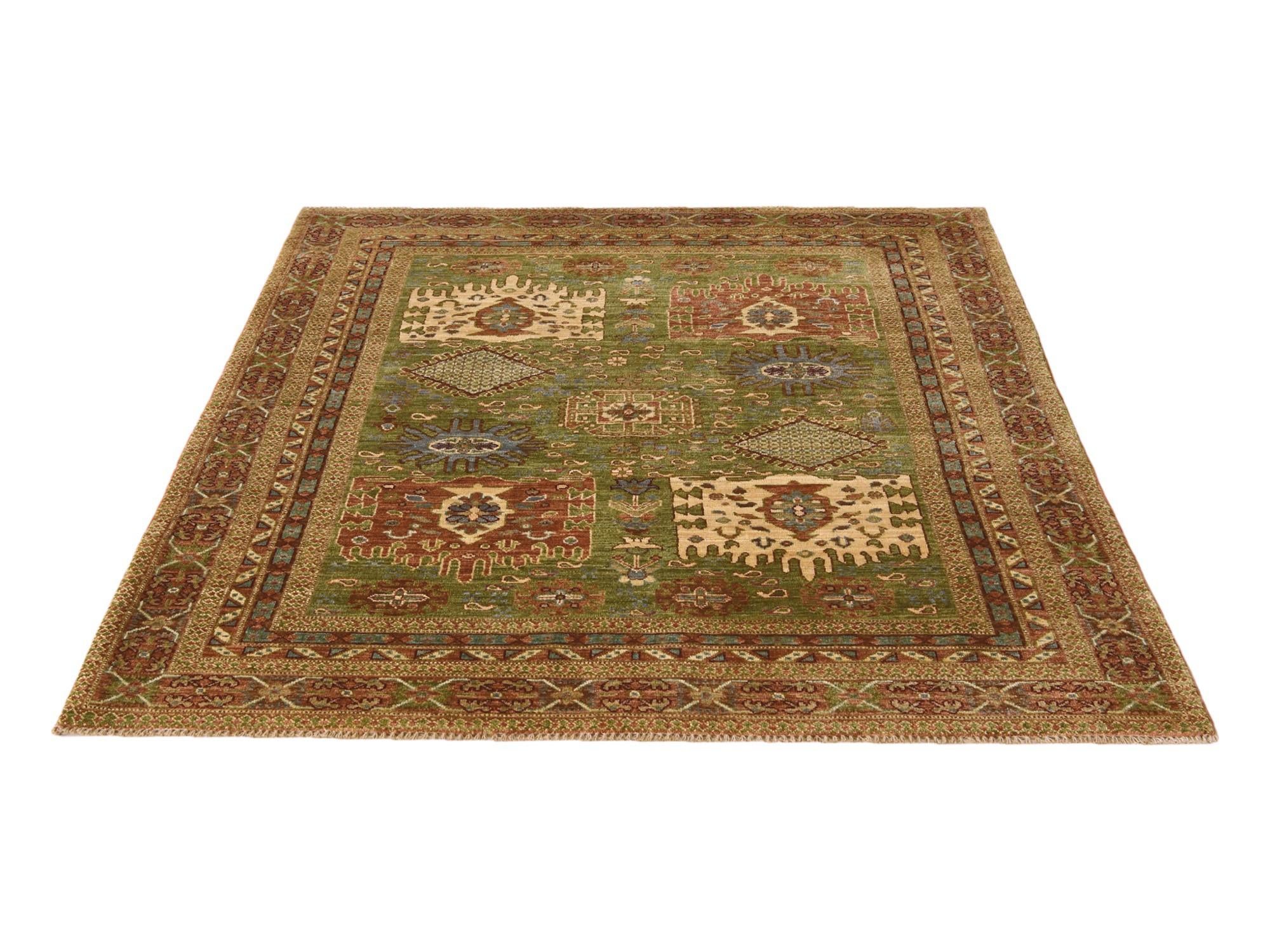 5' 1 x 6' 7 Hand Knotted Ariana Ziegler Rug