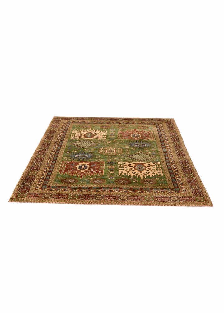 5' 1 x 6' 7 Hand Knotted Ariana Ziegler Rug