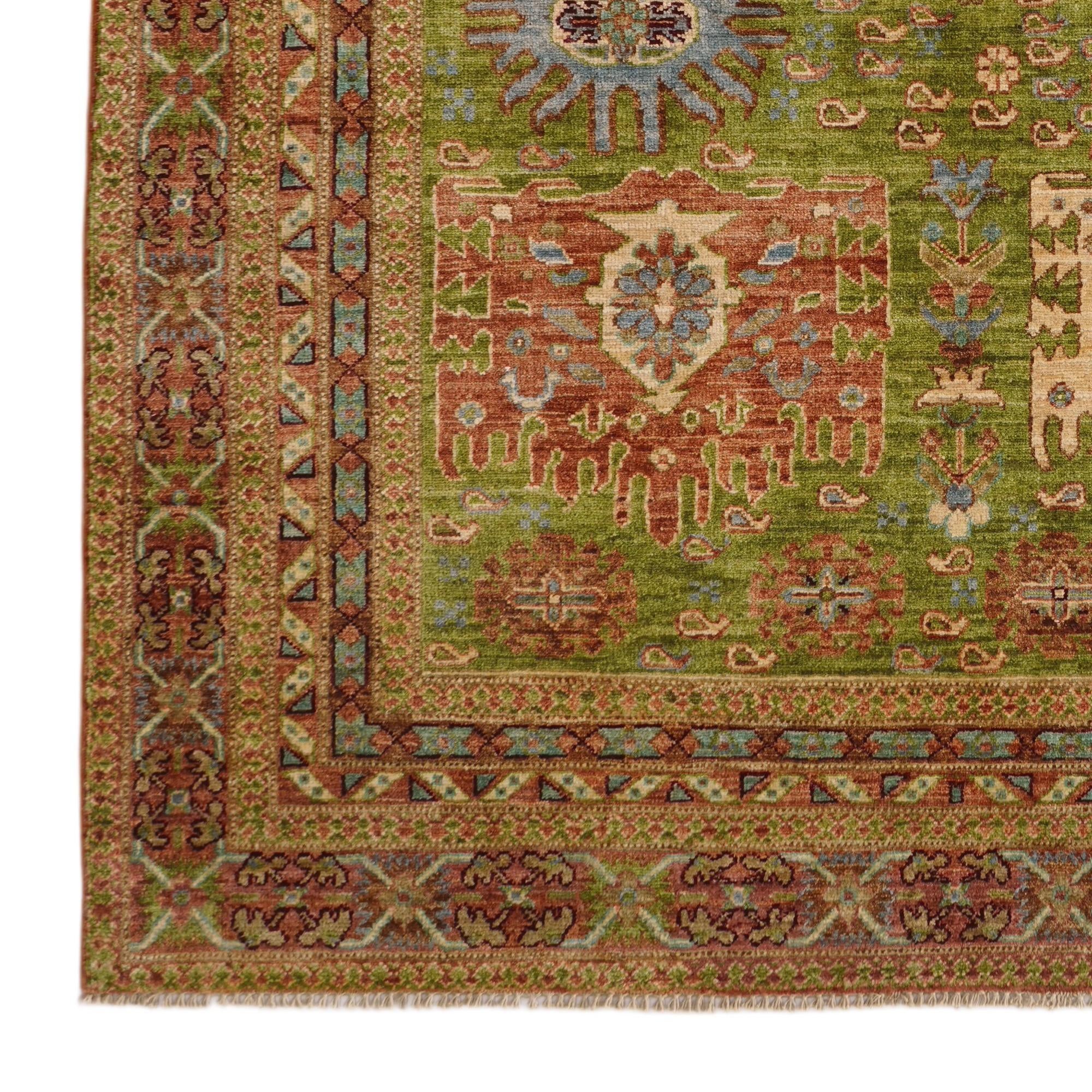 5' 1 x 6' 7 Hand Knotted Ariana Ziegler Rug