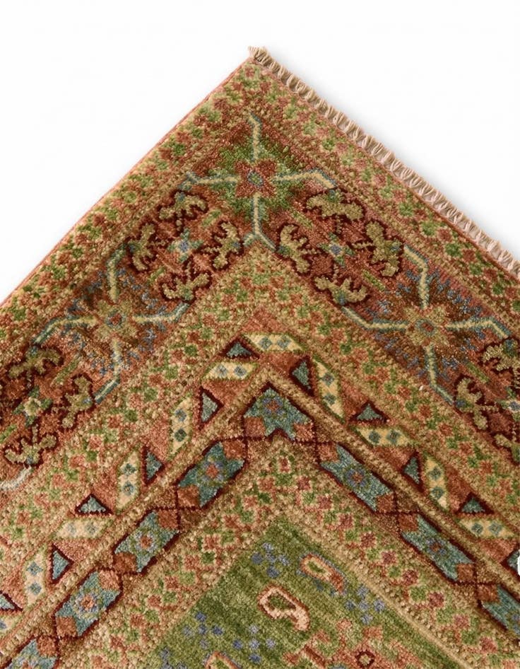 Detail image of 5' 1 x 6' 7 Hand Knotted Ariana Ziegler Rug